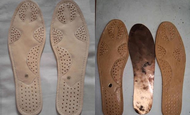 Innovadora plantilla de cobre, trae beneficios para la salud