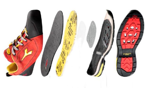 Sistema de respiración Net en zapatos Utility de Diadora