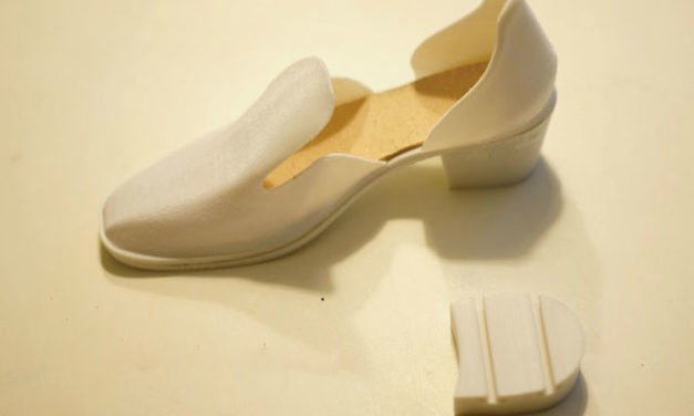 Crean zapato 3d con tacón intercambiable