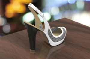 tacones que cambian de color por medio de apps