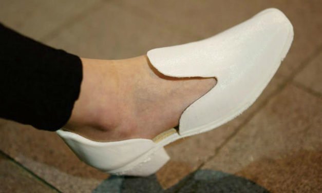 Crean zapato 3d con tacón intercambiable