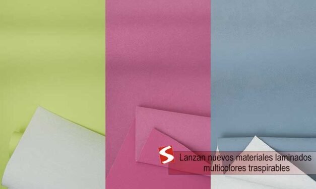 Lanzan materiales laminados multicolores traspirables