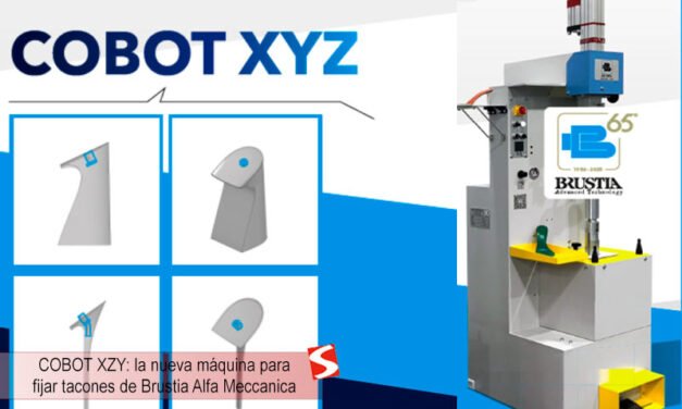 COBOT XZY: la nueva máquina para fijar tacones de Brustia Alfa Meccanica