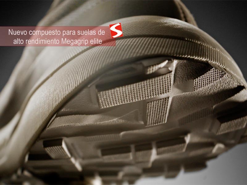 Nuevo compuesto para suelas de alto rendimiento Megagrip elite Nuevo compuesto para suelas de alto rendimiento Megagrip elite