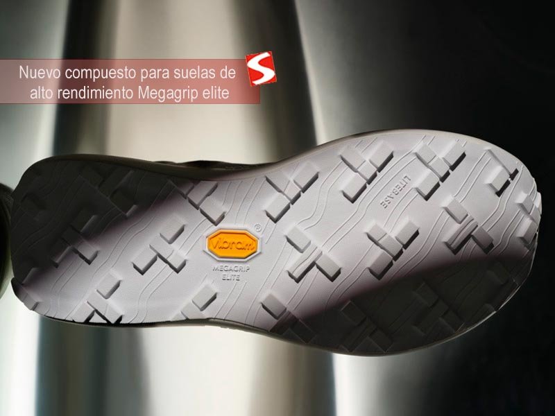 Nuevo compuesto para suelas de alto rendimiento Megagrip elite