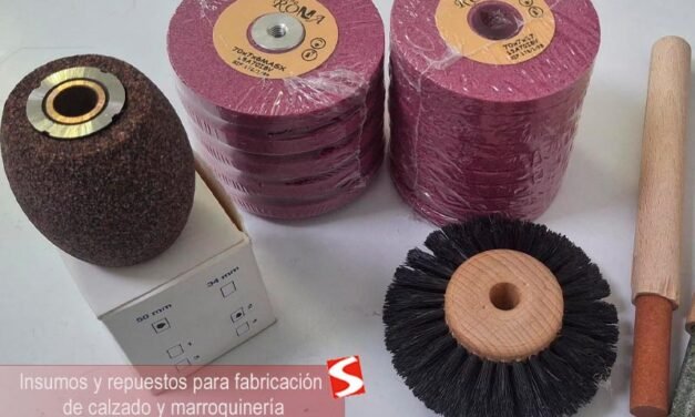 Insumos y repuestos para fabricación de calzado y marroquinería
