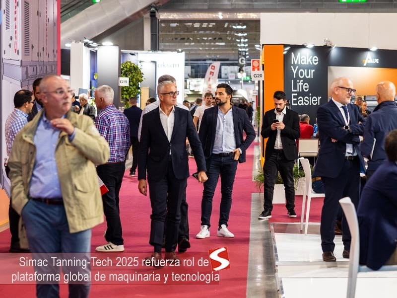 Simac Tanning-Tech 2025 refuerza su rol de plataforma global de maquinaria y tecnología