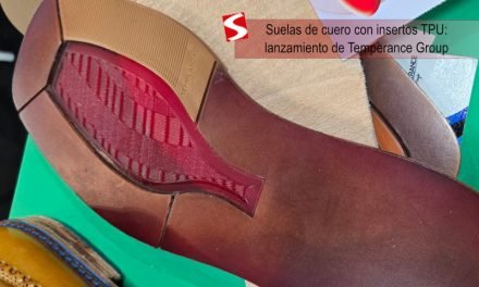 Suelas de cuero con insertos TPU: lanzamiento de Temperance Group