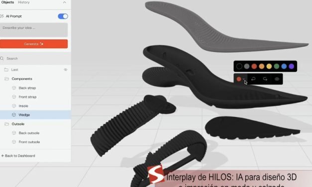 Interplay de HILOS: IA para diseño 3D e impresión en moda y calzado