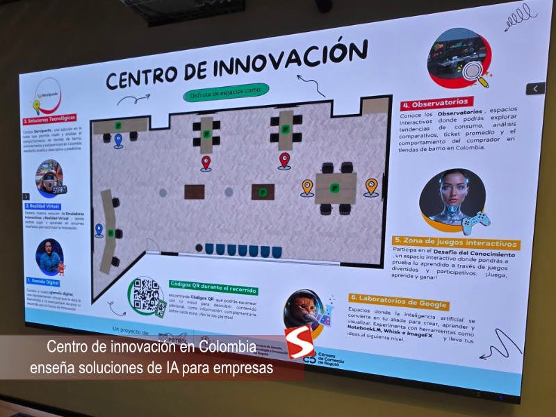Centro de innovación en Colombia enseña soluciones de IA para empresas Centro de innovación en Colombia enseña soluciones de IA para empresas