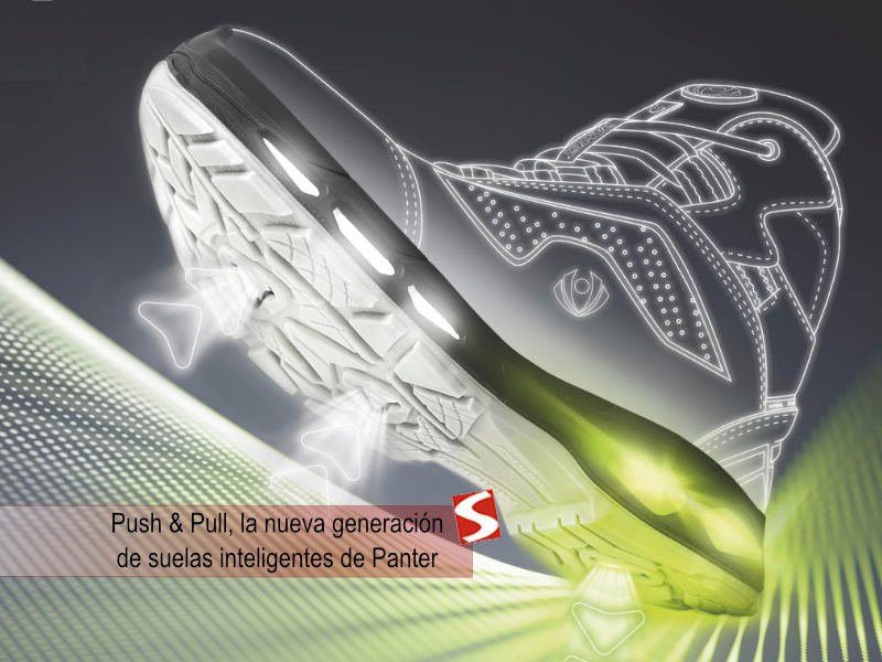 Push & Pull, la nueva generación de suelas inteligentes de Panter Push & Pull, la nueva generación de suelas inteligentes de Panter