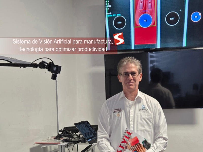 Sistema de Visión Artificial para manufactura, Tecnología para optimizar productividad Sistema de Visión Artificial para manufactura, Tecnología para optimizar productividad