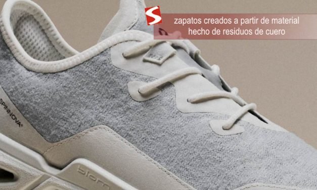 De residuos de cuero a nuevo material para fabricar zapatos