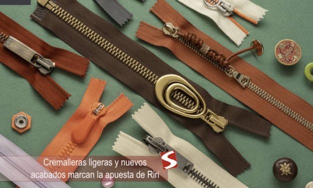 Cremalleras ligeras y nuevos acabados marcan la apuesta de Riri