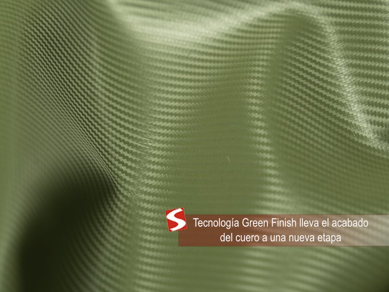 Tecnología Green Finish lleva el acabado del cuero a una nueva etapa