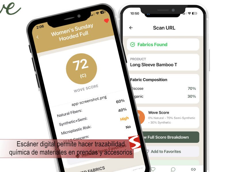 Escáner digital permite hacer trazabilidad química de materiales en prendas y accesorios Escáner digital permite hacer trazabilidad química de materiales en prendas y accesorios