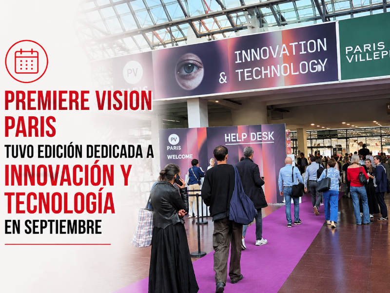 Premiere Vision Paris tuvo edición dedicada a innovación y tecnología en septiembre