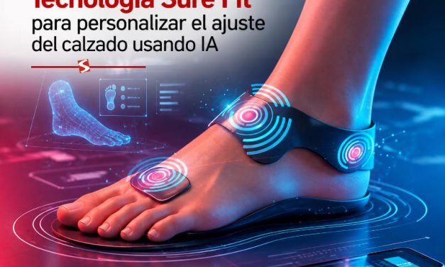 Tecnología Sure Fit  para personalizar el ajuste del calzado usando IA